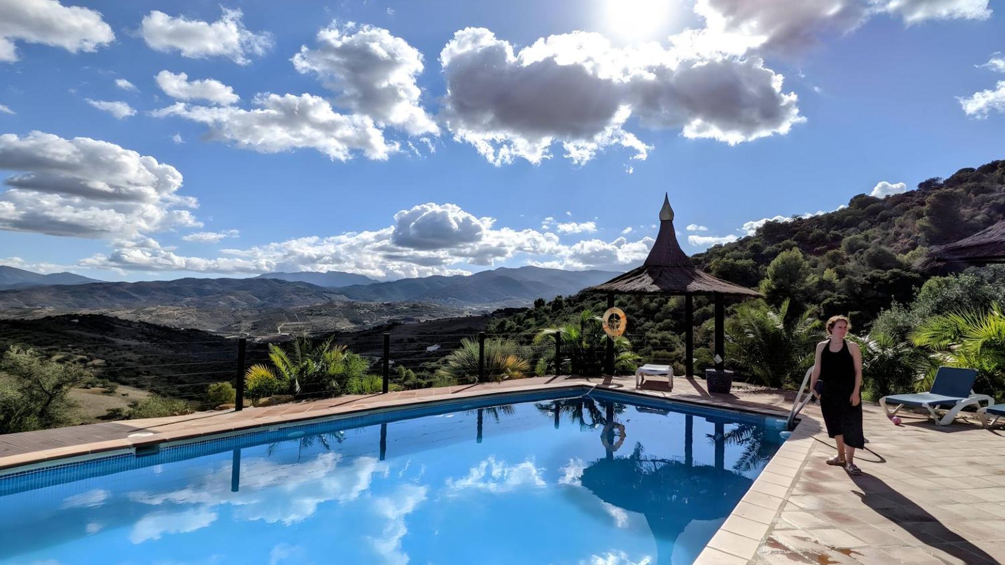 Rural Cottage, With Pool & Optional Private 6 Guests Jacuzzi Tolox Extérieur photo