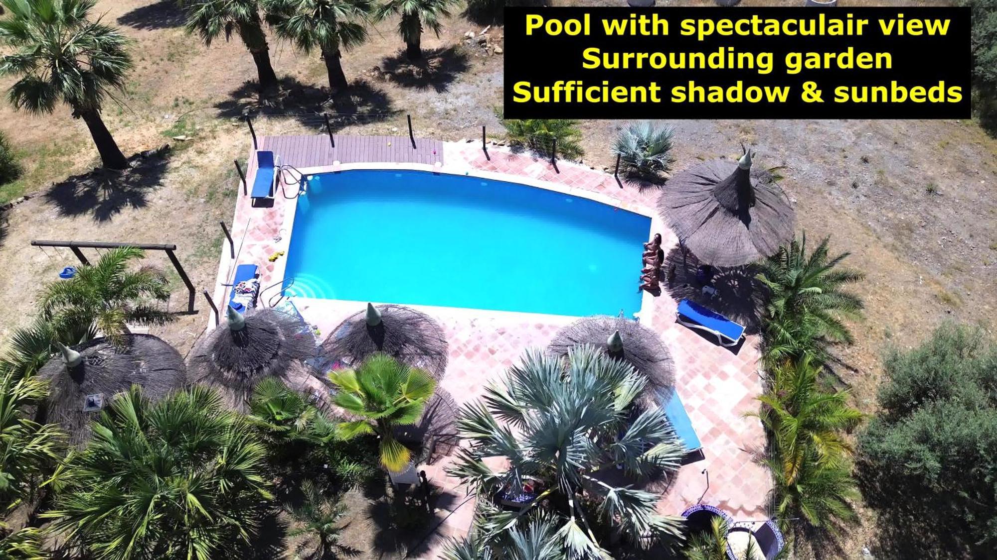 Rural Cottage, With Pool & Optional Private 6 Guests Jacuzzi Tolox Extérieur photo