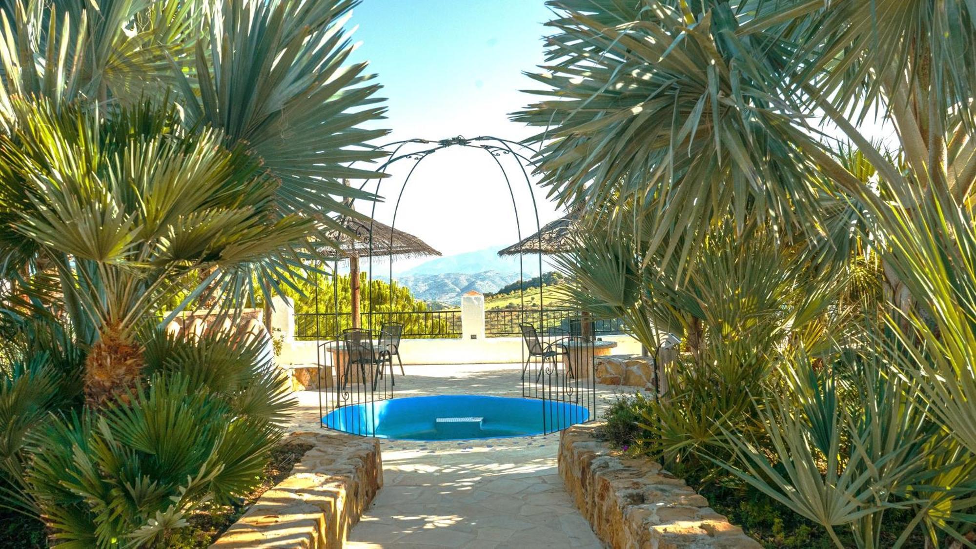 Rural Cottage, With Pool & Optional Private 6 Guests Jacuzzi Tolox Extérieur photo
