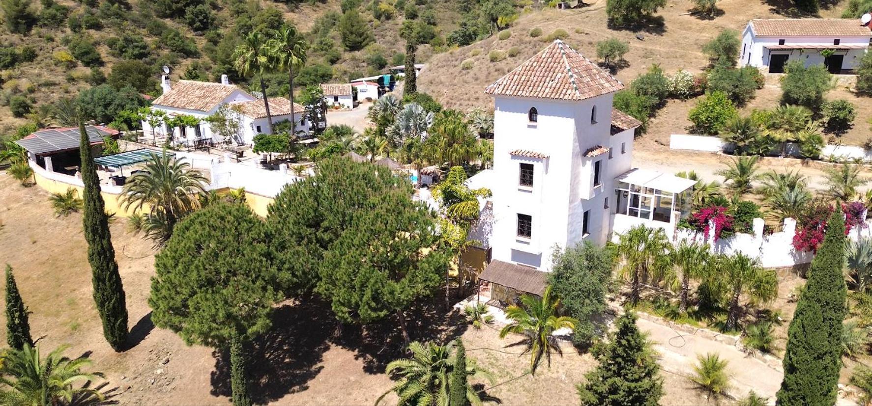 Rural Cottage, With Pool & Optional Private 6 Guests Jacuzzi Tolox Extérieur photo