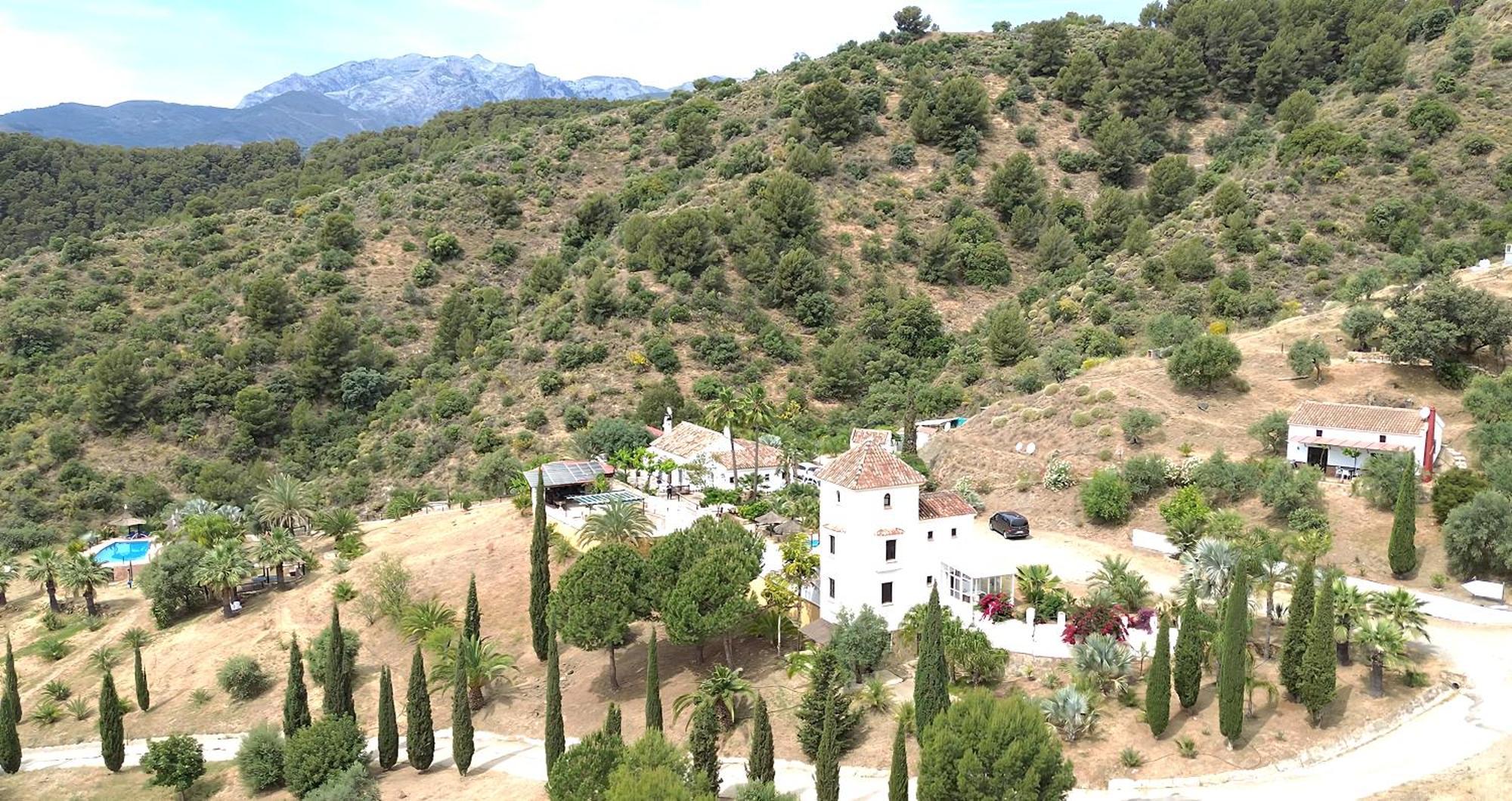Rural Cottage, With Pool & Optional Private 6 Guests Jacuzzi Tolox Extérieur photo