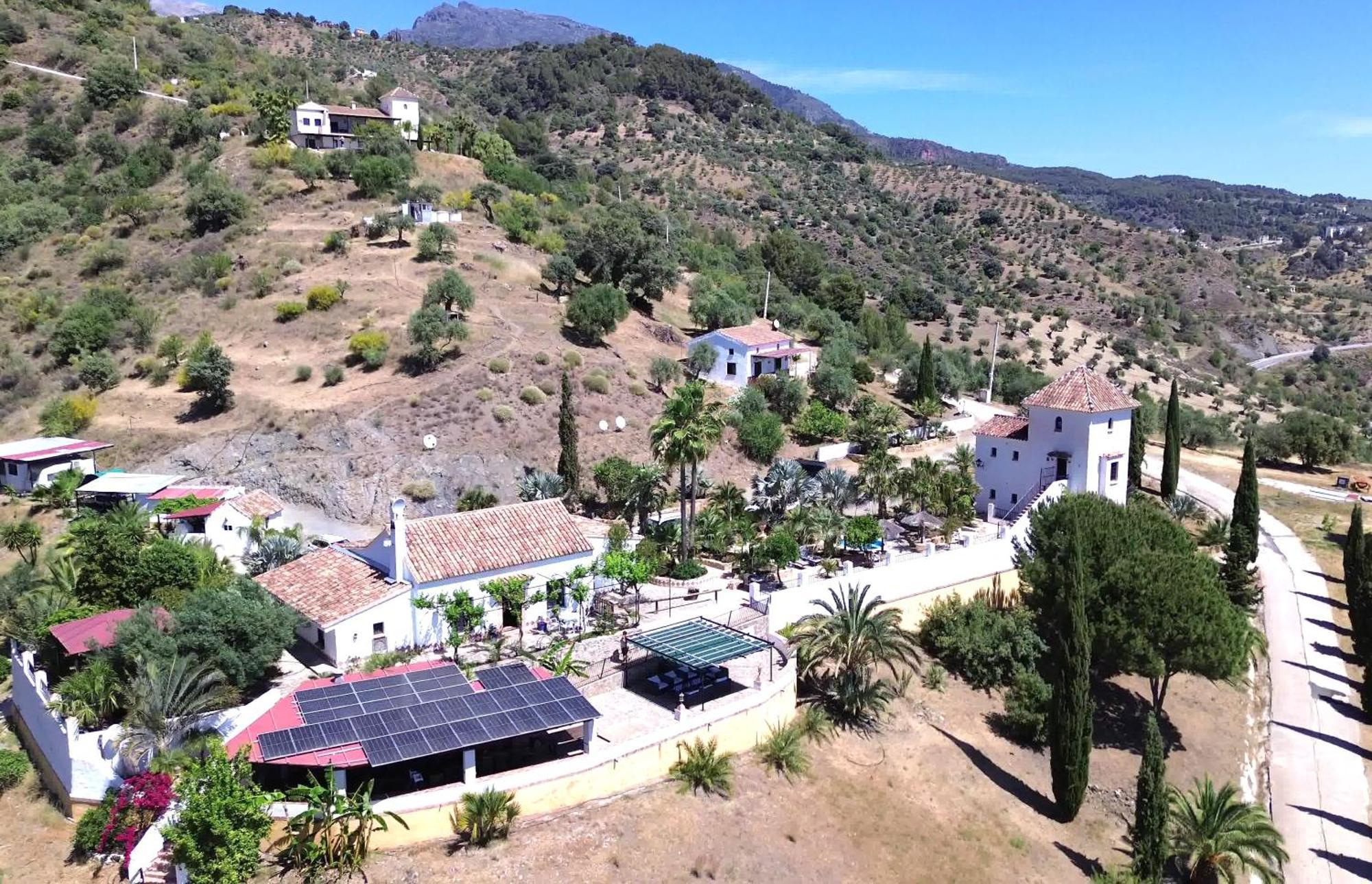 Rural Cottage, With Pool & Optional Private 6 Guests Jacuzzi Tolox Extérieur photo
