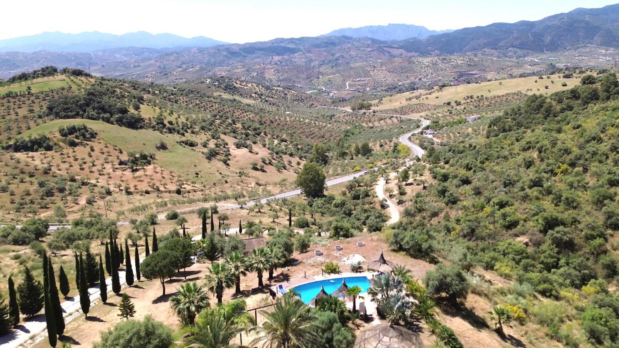 Rural Cottage, With Pool & Optional Private 6 Guests Jacuzzi Tolox Extérieur photo