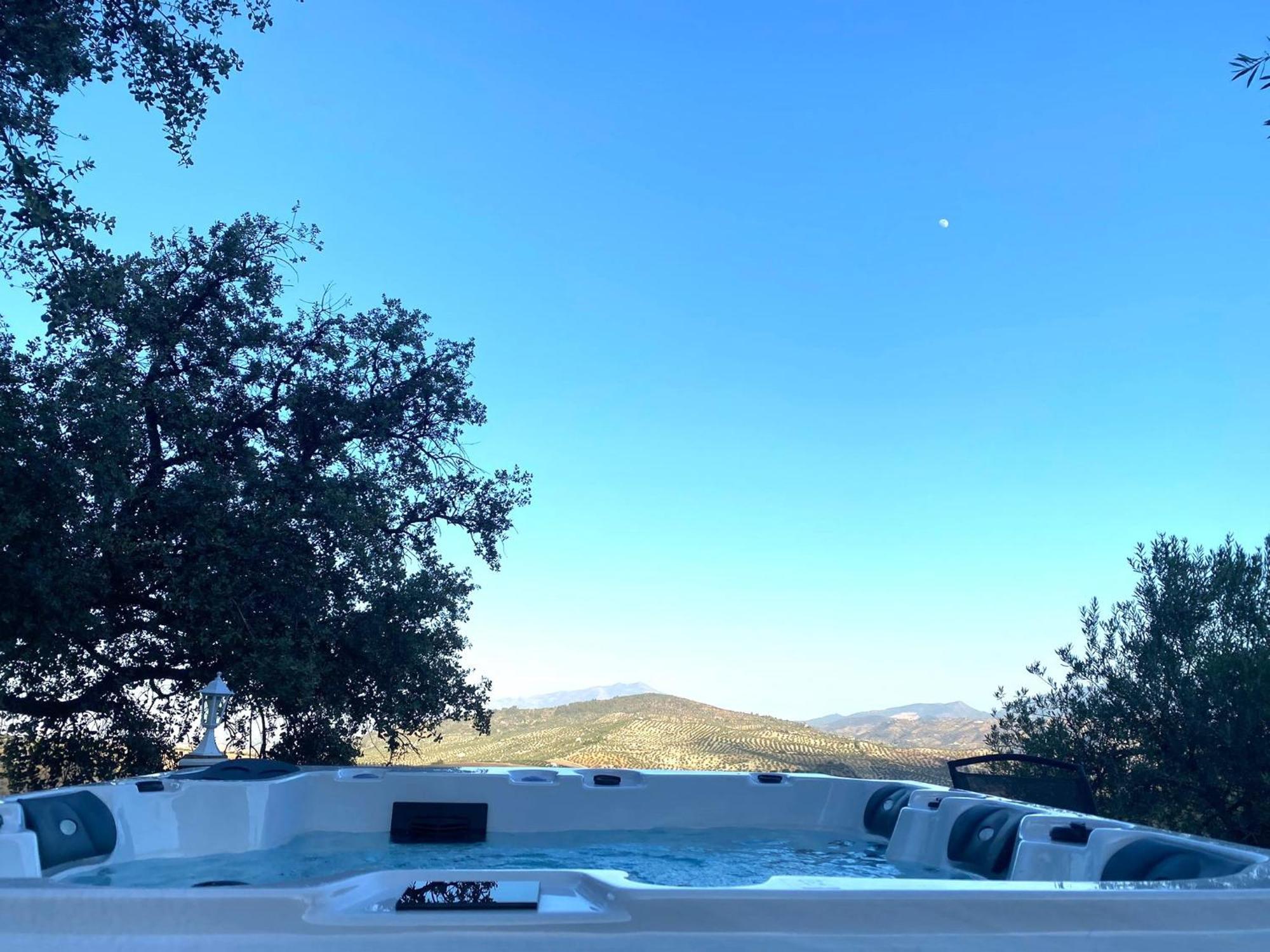 Rural Cottage, With Pool & Optional Private 6 Guests Jacuzzi Tolox Extérieur photo